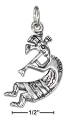 Silver Charms & Pendants Sterling Silver Antiqued Kokopelli Charm JadeMoghul Inc.