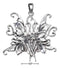 Silver Charms & Pendants Sterling Silver Antiqued Sitting Fairy Pendant JadeMoghul Inc.