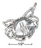 Silver Charms & Pendants Sterling Silver Antiqued Three Dimensional Crab Charm JadeMoghul Inc.