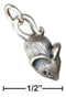 Silver Charms & Pendants Sterling Silver Big Eared Mouse Charm JadeMoghul Inc.