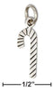 Silver Charms & Pendants Sterling Silver Candy Cane Charm JadeMoghul