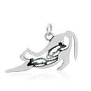 Silver Charms & Pendants Sterling Silver Cat Pendant, Body With Mice JadeMoghul Inc.