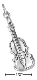 Silver Charms & Pendants Sterling Silver Cello Charm JadeMoghul Inc.