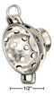 Silver Charms & Pendants Sterling Silver Charm:  3D Colander Charm JadeMoghul Inc.