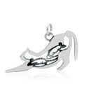 Silver Charms & Pendants Sterling Silver Charm:  Cat Pendant, Body With Mice JadeMoghul Inc.