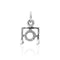 Silver Charms & Pendants Sterling Silver Charm:  Dog Agility Tire Charm JadeMoghul Inc.