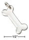 Silver Charms & Pendants Sterling Silver Charm:  Dog Bone Charm JadeMoghul Inc.