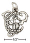 Silver Charms & Pendants Sterling Silver Charm:  Dragon Charm JadeMoghul Inc.