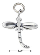 Silver Charms & Pendants Sterling Silver Charm:  Dragonfly Charm JadeMoghul