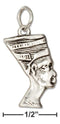 Silver Charms & Pendants Sterling Silver Charm:  Egyptian Queen Nefertiti Charm JadeMoghul Inc.