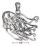 Silver Charms & Pendants Sterling Silver Charm:  High Polish Jellyfish Pendant JadeMoghul