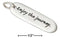 Silver Charms & Pendants Sterling Silver Charm:  Inspirational "Enjoy The Journey" Message Tag Charm JadeMoghul Inc.