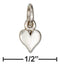 Silver Charms & Pendants Sterling Silver Charm:  Mini Heart Charm JadeMoghul Inc.