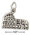 Silver Charms & Pendants Sterling Silver Charm:  Roman Colosseum Charm JadeMoghul Inc.