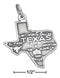 Silver Charms & Pendants Sterling Silver Charm:  Texas State Charm JadeMoghul