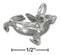 Silver Charms & Pendants Sterling Silver Charm:  Three Dimensional Sea Lion Charm JadeMoghul