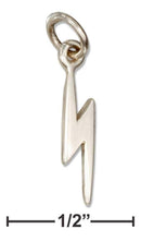 Silver Charms & Pendants Sterling Silver Charm:  Tiny Lightning Bolt Charm JadeMoghul Inc.