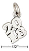 Silver Charms & Pendants Sterling Silver Charm:  Year "2018" Charm JadeMoghul Inc.