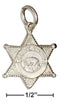 Silver Charms & Pendants Sterling Silver Deputy Sheriff Badge Charm JadeMoghul