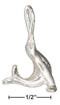 Silver Charms & Pendants Sterling Silver Diamond Cut 3d Sea Lion Pendant JadeMoghul