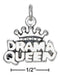 Silver Charms & Pendants STERLING SILVER "DRAMA QUEEN" CHARM JadeMoghul