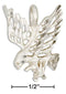 Silver Charms & Pendants Sterling Silver Flying Eagle Pendant JadeMoghul Inc.