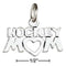 Silver Charms & Pendants STERLING SILVER "HOCKEY MOM" CHARM JadeMoghul