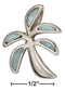 Silver Charms & Pendants Sterling Silver Larimar Palm Tree Pendant JadeMoghul Inc.