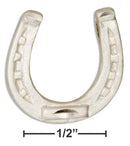 Silver Charms & Pendants Sterling Silver Lucky Horseshoe Pendant JadeMoghul Inc.