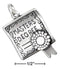 Silver Charms & Pendants STERLING SILVER MASTERS DEGREE DIPLOMA PENDANT JadeMoghul