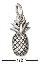 Silver Charms & Pendants Sterling Silver Pineapple Charm JadeMoghul Inc.