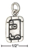 Silver Charms & Pendants Sterling Silver Smart Cell Phone Charm JadeMoghul Inc.