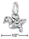 Silver Charms & Pendants Sterling Silver Three Dimensional Baby Duck Charm JadeMoghul Inc.