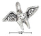 Silver Charms & Pendants Sterling Silver Three Dimensional Tooth Fairy Charm JadeMoghul Inc.