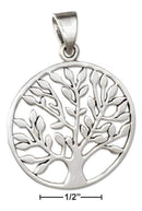 Silver Charms & Pendants Sterling Silver Tree Of Life Pendant JadeMoghul