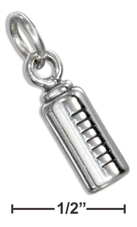 Silver Charms & Pendants STERLING SILVER WATER BOTTLE CHARM JadeMoghul