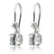 Silver Earrings Christmas Earrings 3W085 Rhodium Brass Earrings with AAA Grade CZ Alamode Fashion Jewelry Outlet