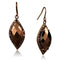 Silver Earrings Christmas Earrings 3W1112 Coffee light Brass Earrings with AAA Grade CZ Alamode Fashion Jewelry Outlet