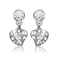 Silver Earrings Crystal Drop Earrings LO1982 Rhodium White Metal Earrings with Crystal Alamode Fashion Jewelry Outlet