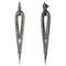 Crystal Drop Earrings TK2634 Stainless Steel Earrings with Crystal