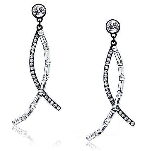 Crystal Drop Earrings TK2635 Stainless Steel Earrings with Crystal