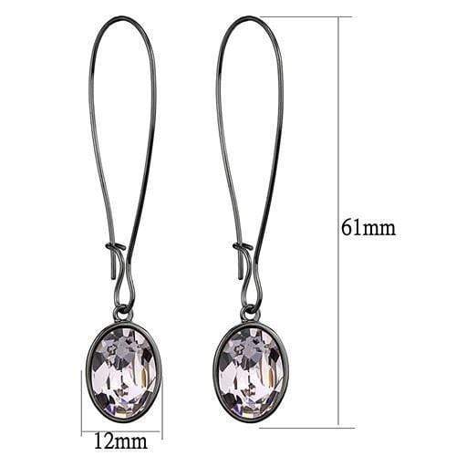 Crystal Drop Earrings TK2719 Stainless Steel Earrings with Crystal