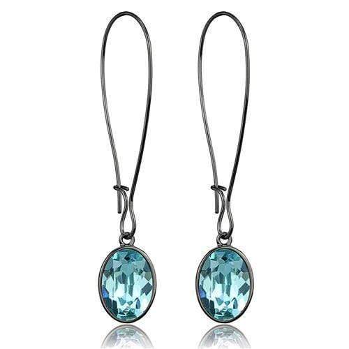 Crystal Drop Earrings TK2720 Stainless Steel Earrings with Crystal