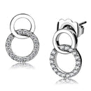 Silver Earrings Cute Earrings DA179 Stainless Steel Earrings with AAA Grade CZ Alamode Fashion Jewelry Outlet