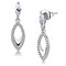 Silver Earrings Cute Earrings DA189 Stainless Steel Earrings with AAA Grade CZ Alamode Fashion Jewelry Outlet