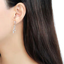 Silver Earrings Cute Earrings DA190 Stainless Steel Earrings with AAA Grade CZ Alamode Fashion Jewelry Outlet