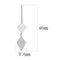 Silver Earrings Cute Earrings DA194 Stainless Steel Earrings with AAA Grade CZ Alamode Fashion Jewelry Outlet