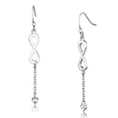 Drop Earrings TK2888 Stainless Steel Earrings with AAA Grade CZ