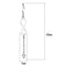 Drop Earrings TK2888 Stainless Steel Earrings with AAA Grade CZ