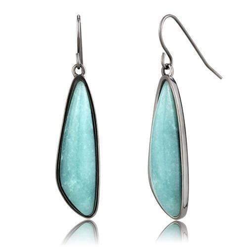 Drop Earrings TK3072 Stainless Steel Earrings with Semi-Precious